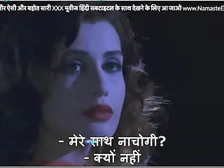 Hot babe meets newcomer disabuse of at band who fucks her creamy ass in toilet with HINDI subtitles by Namaste Erotica dot com